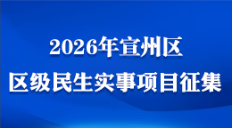 2026年宣州區(qū)區(qū)級(jí)民生實(shí)事項(xiàng)目征集